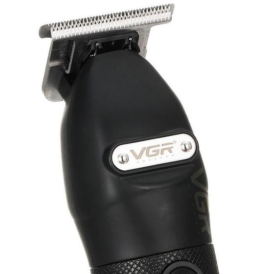 Imagem de Máquina de Cortar Cabelo Wokex Recarregável com Display LCD - Preta