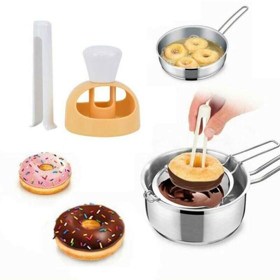 Imagem de Máquina de Cortar Pão e Bolos Wokex - Ideal para Rosquinhas e Moldes DIY