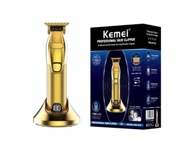 Imagem de Maquina de Corte Cabelo Profissional Hair Clipper Kemei i32S