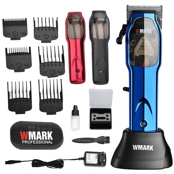 Imagem de Maquina de Corte Cabelo Wmark NG 9002 Troca Capa Lamina C7