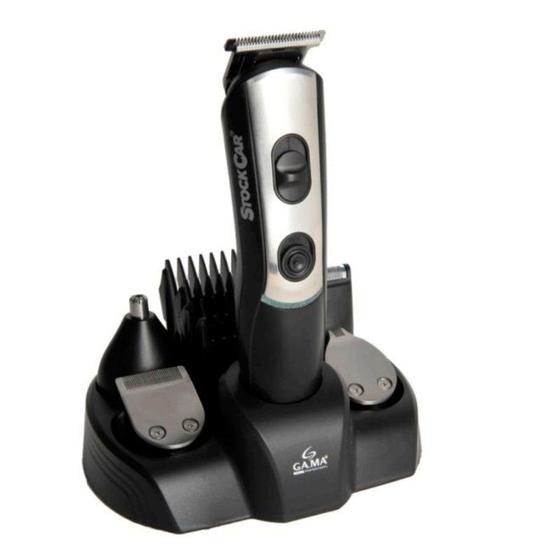 Maquina de Corte Gama Italy GC615 Bivolt Preta Stock Car Multi Styler com 5 Funcoes Aparador de Pelos Barba e Cabelo Magazine Luiza