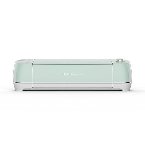 Imagem de Maquina de corte inteligente Cricut Explore Air 2, Força de Corte 400GF, Compatível com 100 tipos de Materiais, Verde Menta - 2007000