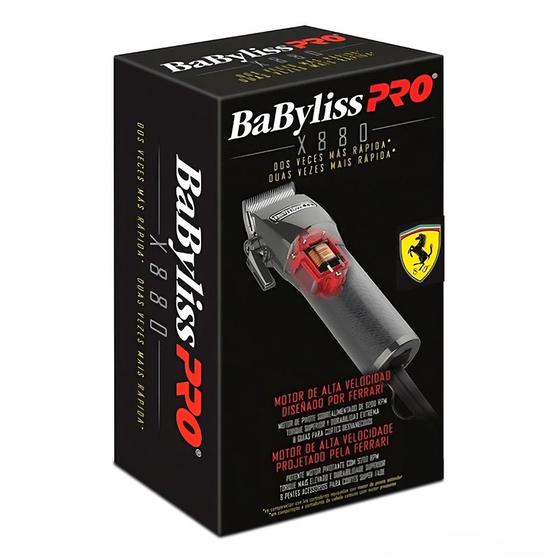 Imagem de Máquina De Corte Profissional Babyliss Pro Ferrari X880