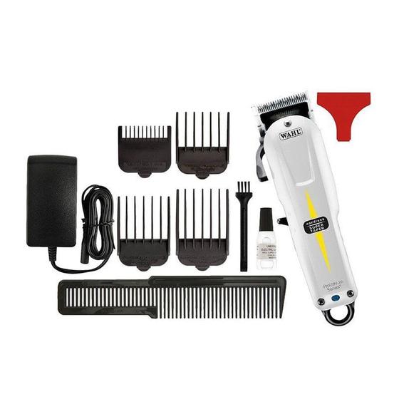 Máquina De Corte Wahl Profissional Super Taper Cordless Bivolt Menor preço em Máquina De Corte Wahl Profissional Super Taper Cordless Bivolt