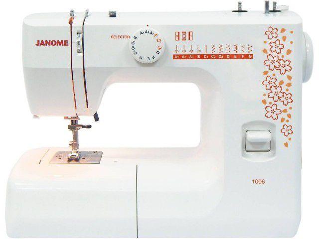 Imagem de Máquina de Costura Doméstica, Zig Zag 3 Pontos, Costura 6 Pontos, Braço Livre, 750ppm, 1006P