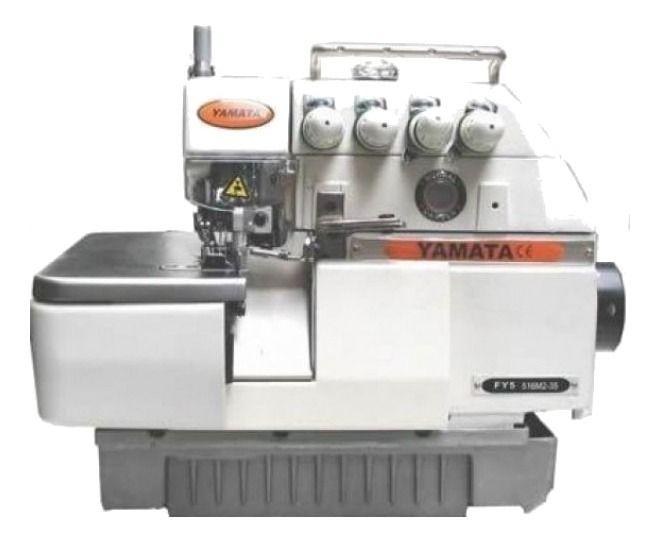 Imagem de Máquina De Costura Industrial Overlock Yamata Fy44 Branca 11