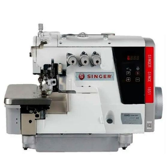 Imagem de Máquina De Costura Industrial Ponto Cadeia Singer 324G-241M24E Com Motor Direct Drive