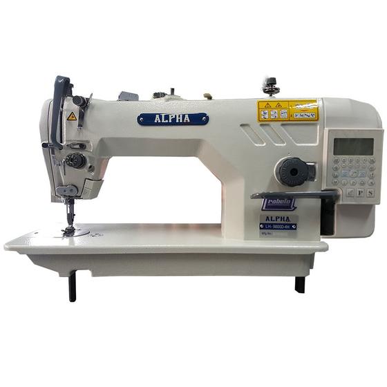 Máquina de Costura Industrial Reta Eletrônica c/ Motor Direct Drive LH9800-D-4H - Alpha Menor preço em Máquina de Costura Industrial Reta Eletrônica c/ Motor Direct Drive LH9800-D-4H - Alpha