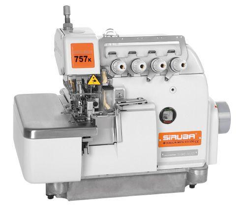 Máquina de Costura Interlock Industrial, 2 Agulhas, 5 Fios, Lubrif. Automática, 7000ppm, 757K516L124 Menor preço em Máquina de Costura Interlock Industrial, 2 Agulhas, 5 Fios, Lubrif. Automática, 7000ppm, 757K516L124