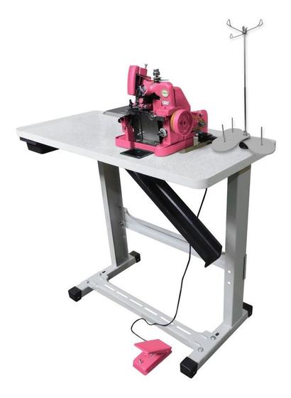 Imagem de Máquina De Costura Overlock Semi Industrial  Gn-1 Com Mesa