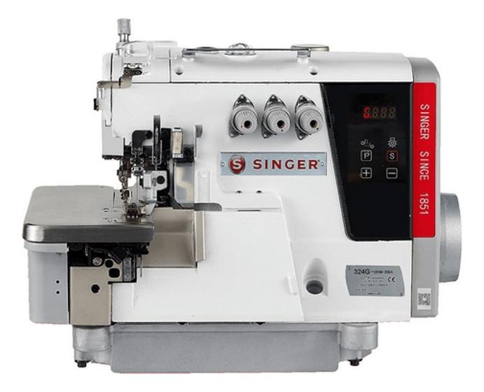 Imagem de Máquina De Costura Overlock Singer Direct Drive 3 Fios 110v