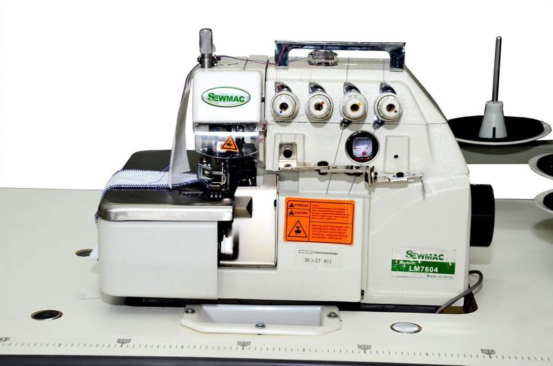 Máquina De Costura Overloque Industrial 4 fios, Ponto Cadeia SEWMAC