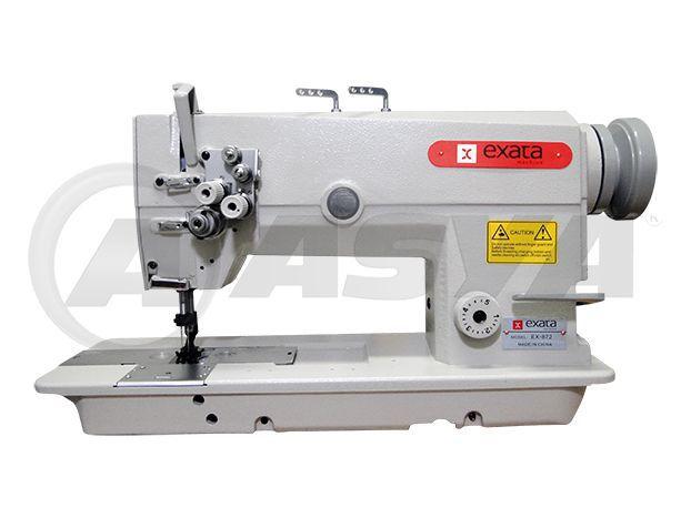 Máquina de Costura Pespontadeira Industrial, 2 Agulhas, Transp. Duplo, Ponto Fixo, 3000ppm, EX872-5 Menor preço em Máquina de Costura Pespontadeira Industrial, 2 Agulhas, Transp. Duplo, Ponto Fixo, 3000ppm, EX872-5