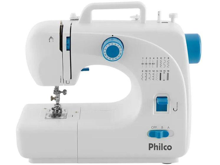 Imagem de Máquina de Costura Philco PMC16BP Portátil - 16 Pontos