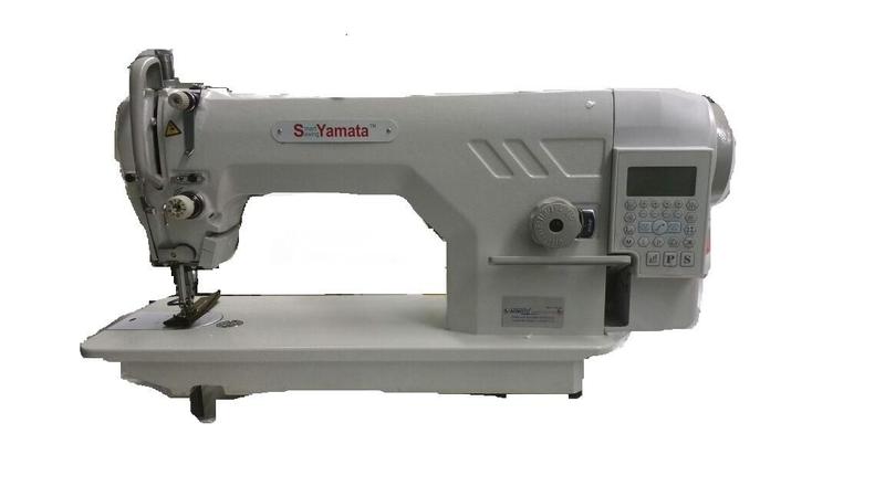 Imagem de Máquina de Costura Reta Industrial Eletrônica c/ Direct Drive, Corte de Linha, Lubrif. Automática