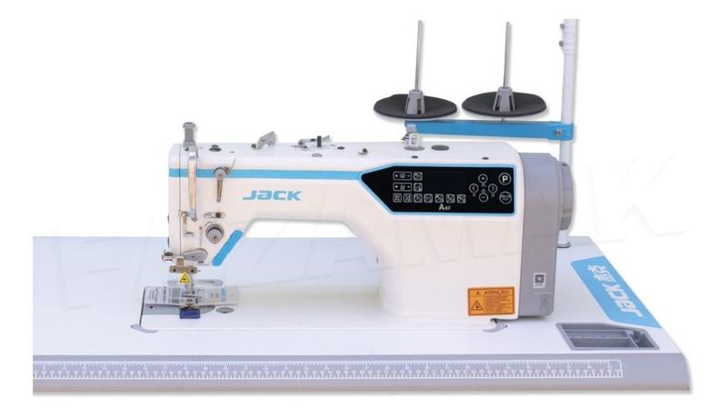 Imagem de Máquina De Costura Reta Que Fala Jack A4f+ 13 Itens- - 220v