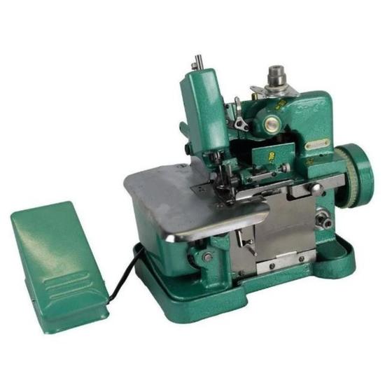 Imagem de Máquina de costura semi industrial overlock Fox GN1-6D portátil verde