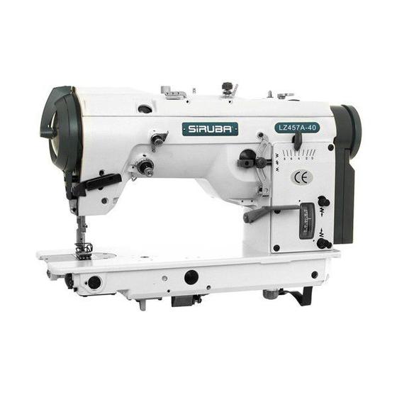 Máquina de Costura Zig Zag Industrial, 1 Agulha, 2 Fios, 2 Pontos, 3400rpm, Lubrif. Automática, LZ457A40 Menor preço em Máquina de Costura Zig Zag Industrial, 1 Agulha, 2 Fios, 2 Pontos, 3400rpm, Lubrif. Automática, LZ457A40