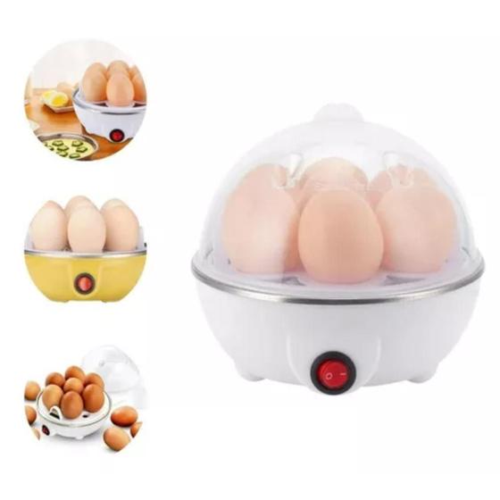 Imagem de Maquina De Cozinhar Ovos Elétrica Egg Cooker