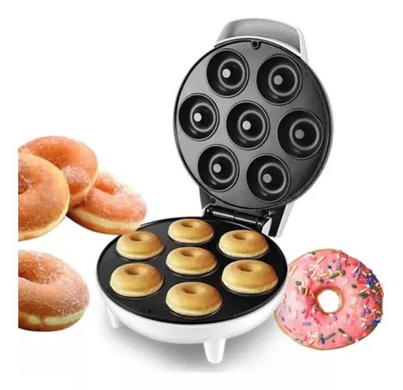 Imagem de Máquina De Donuts Mini Faz 7 Rosquinhas Confeitaria