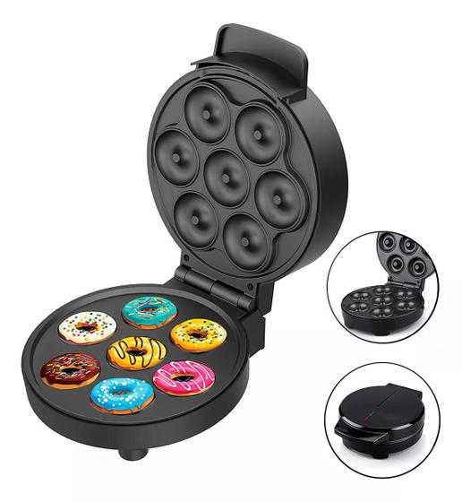 Imagem de Máquina De Donuts Roquinha Bolinhos Waffle Confeitaria 110V