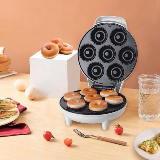 Imagem de Máquina de Donuts Rosquinhas Confeitaria Culinária 7 Donut 220 V