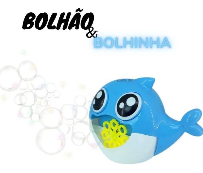 Imagem de Máquina De Fazer Bolhão Bolhinha De Sabão Automático Luz Som