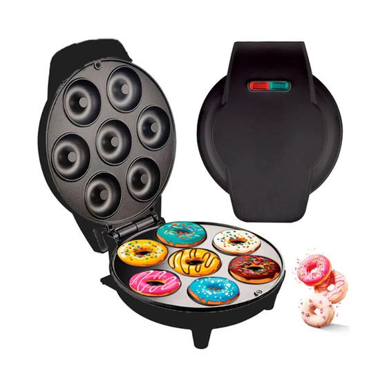 Imagem de Máquina de Fazer Donuts Rosquinhas 7 forminhas 110v