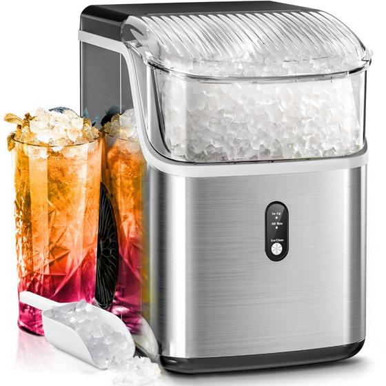 Imagem de Máquina de Fazer Gelo Croze Nugget - 35kg/24h - Autolimpante