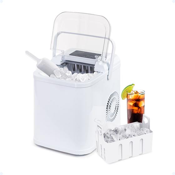 Imagem de Maquina De Fazer Gelo Ice Maker Automática 12kg Super Rápida