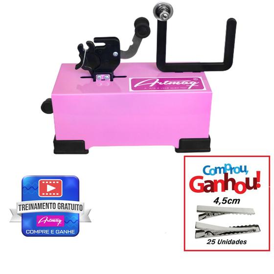Máquina De Fazer Laço Pet + Bico De Pato 4,5cm Prata Menor preço em Máquina De Fazer Laço Pet + Bico De Pato 4,5cm Prata