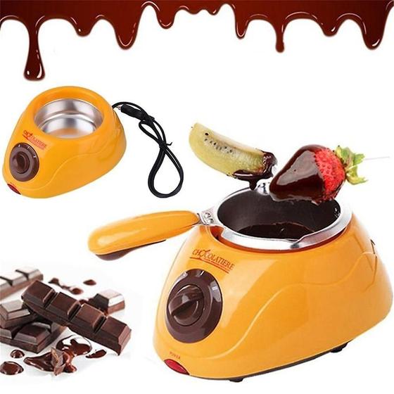 Imagem de Máquina de Fondue Elétrico de Chocolate Derretido Resistente - Conjunto de Ferramentas DIY