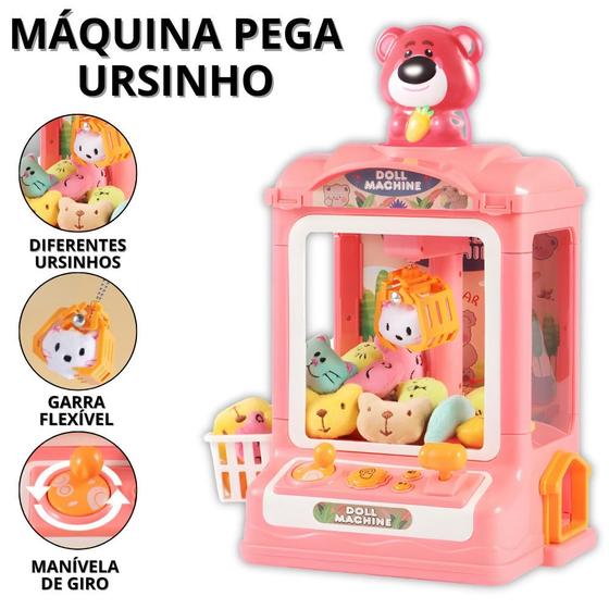 Máquina De Garra Infantil Maquina Para Bichinho De Pelucia Ursinho De ...