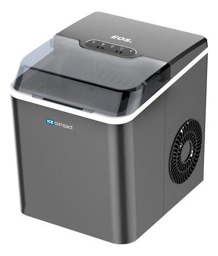 Maquina de Gelo Cinza 12KG Ice Compact EMGO4S EOS 110V Menor preço em Maquina de Gelo Cinza 12KG Ice Compact EMGO4S EOS 110V