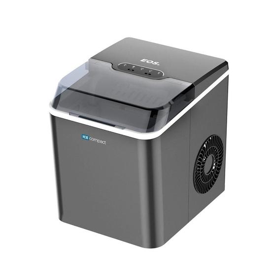 Máquina de Gelo EOS 12Kg Ice Compact Cinza EMG04T 110V Menor preço em Máquina de Gelo EOS 12Kg Ice Compact Cinza EMG04T 110V