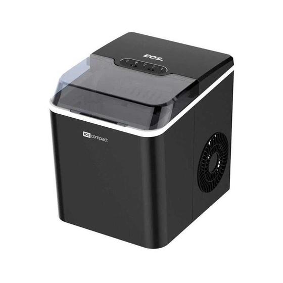 Máquina de Gelo EOS Ice 12kg Compact EMG04P Preto 220V Menor preço em Máquina de Gelo EOS Ice 12kg Compact EMG04P Preto 220V