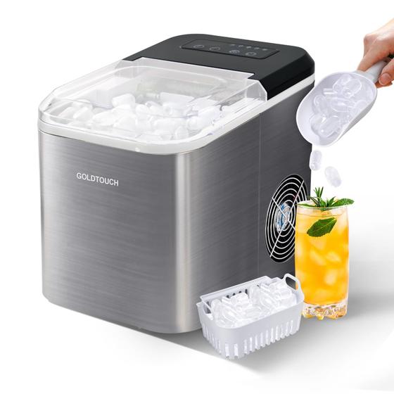 Imagem de Máquina de gelo Goldtouch Countertop 9 Ice em 6 min 15kg/24h