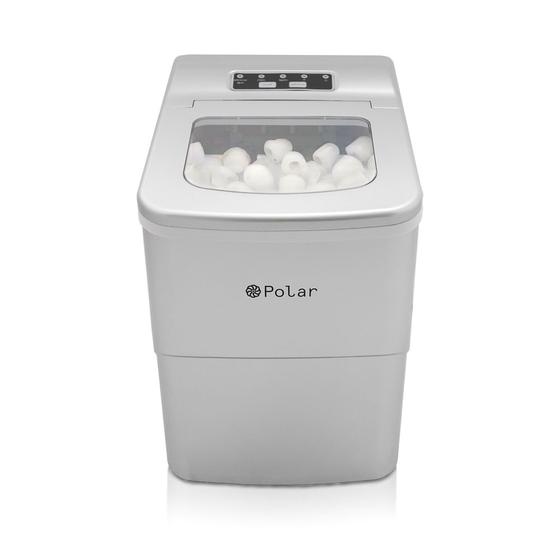 Máquina De Gelo Polar Ice Maker Prata 15kg dia Polar Equipamentos Máquina de Gelo