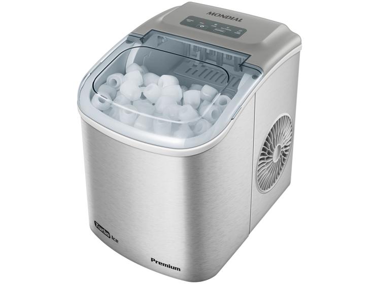 Imagem de Máquina de Gelo Turbo Ice Premium MG-12-GI Mondial 12kg Cinza