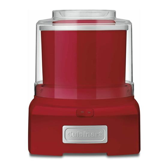 Imagem de Máquina de Iogurte Congelado, Sorvete e Sorbet Cuisinart ICE-21RP1