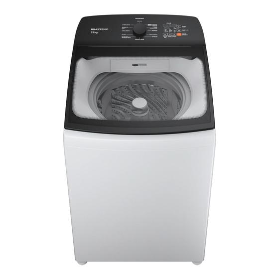 Máquina de Lavar Brastemp 13Kg Branca com Ciclo Tira Manchas Advanced e Ciclo Antibolinha - BWM13AB
