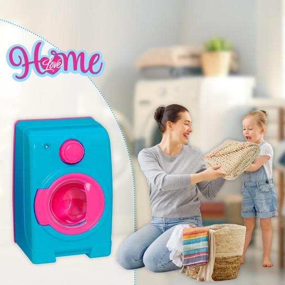 Imagem de Maquina de Lavar de Brinquedo Home Love