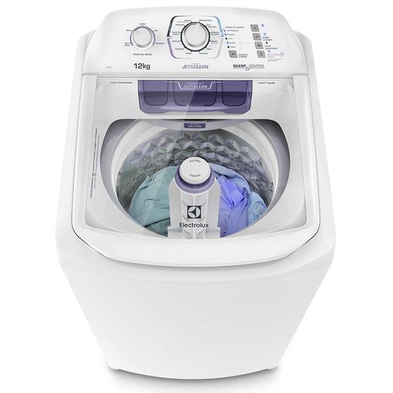 Imagem de Máquina de Lavar Electrolux 12kg Branca Turbo Economia Silenciosa com Cesto Inox (LAC12)