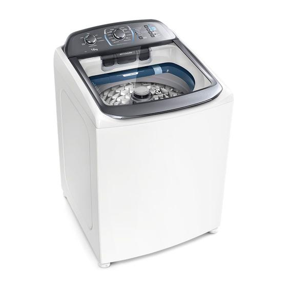 Imagem de Máquina de Lavar Electrolux 16kg Branca Perfect Wash com Cesto Inox e Jet&Clean (LPE16)