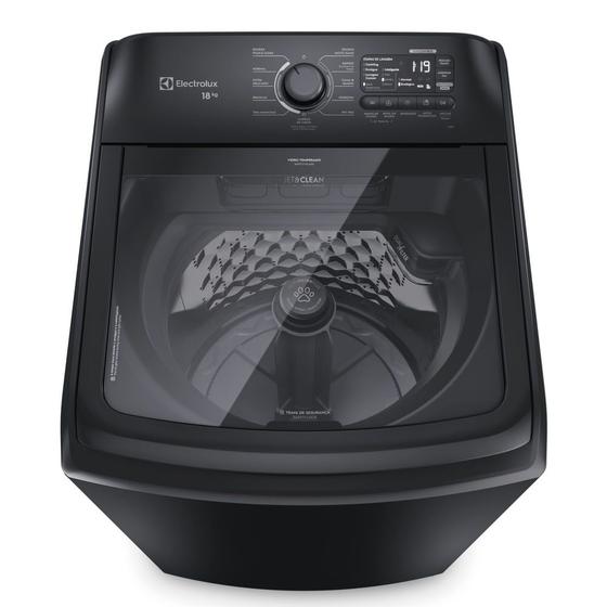Máquina de Lavar Electrolux 18Kg Preta Expert Tripla Filtragem e Jatos ...