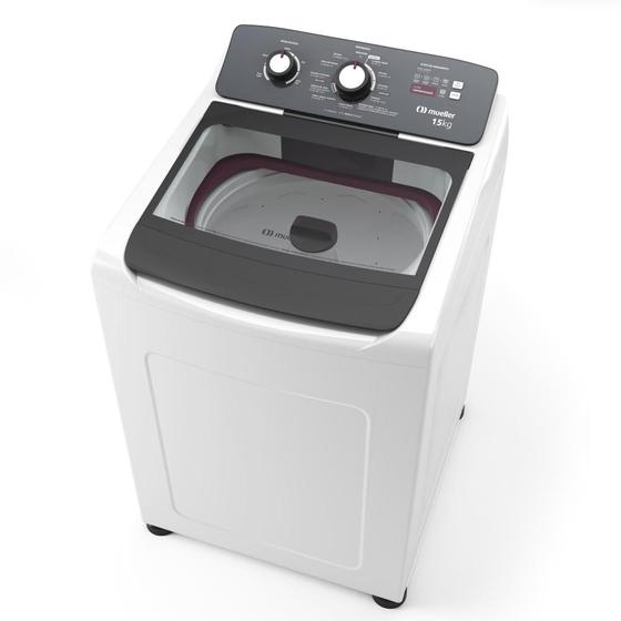 Imagem de Máquina de Lavar Mueller Automática 15kg MLA15 127V com Ultracentrifugação e Ciclo Rápido