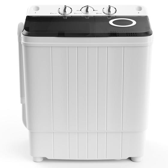 Imagem de Máquina de lavar portátil COSTWAY 8kg Washer 3.5kg Spinner