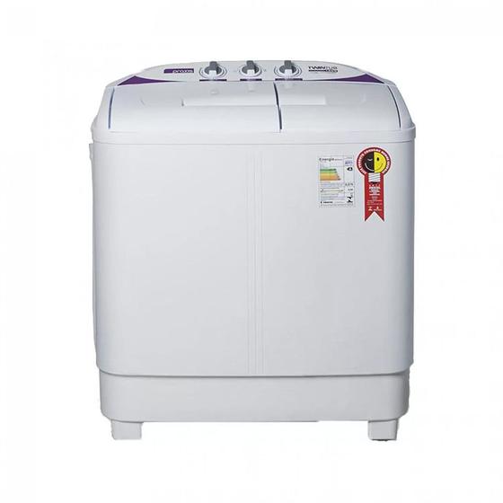 Imagem de Máquina de Lavar Praxis 10Kg Lava 4 Kg e Centrifuga 6 Kg Twin Tub 2 em 1 Lava e Centrifuga