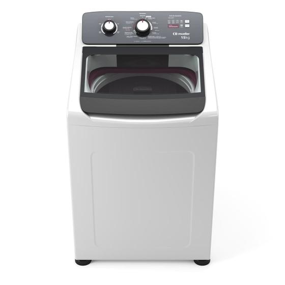 Imagem de Máquina de Lavar Roupa Com 15kg Automática Mueller Lavadora MLA15 Cor Branca