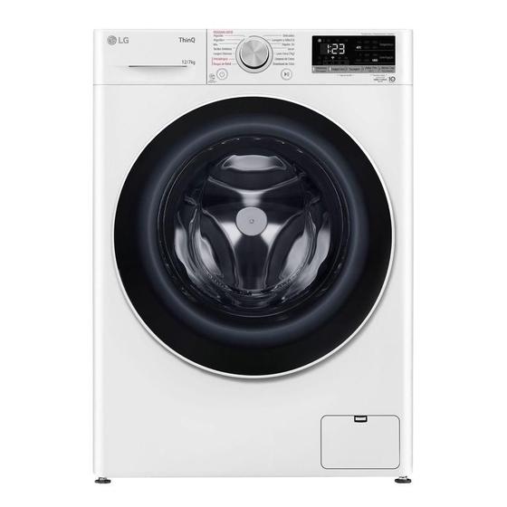 Máquina de Lavar Roupas 12Kg LG CV5012WC4 Lava e Seca, Branco - Lava e ...